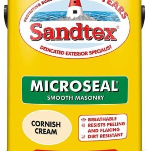 Sandex Microseal Smooth Cornish cream 5L paint